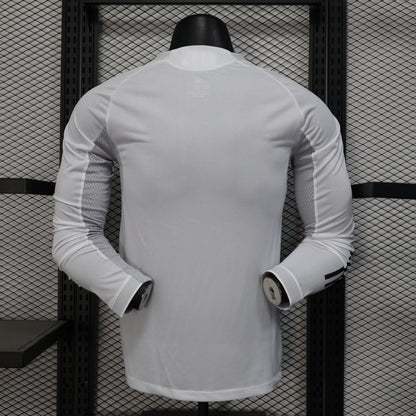 Real Madrid 2025/2026 Home Long Sleeve Jersey
