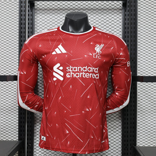 Liverpool 2026/2027 Home Long Sleeve Jersey