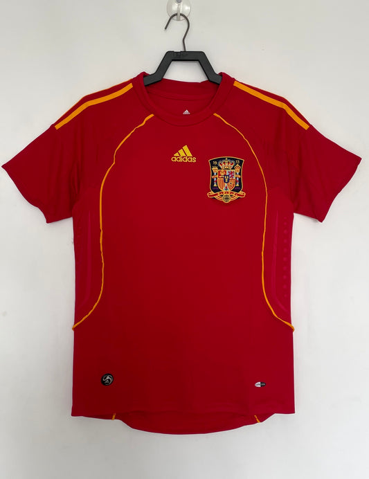 Spain 2008 Home Jersey