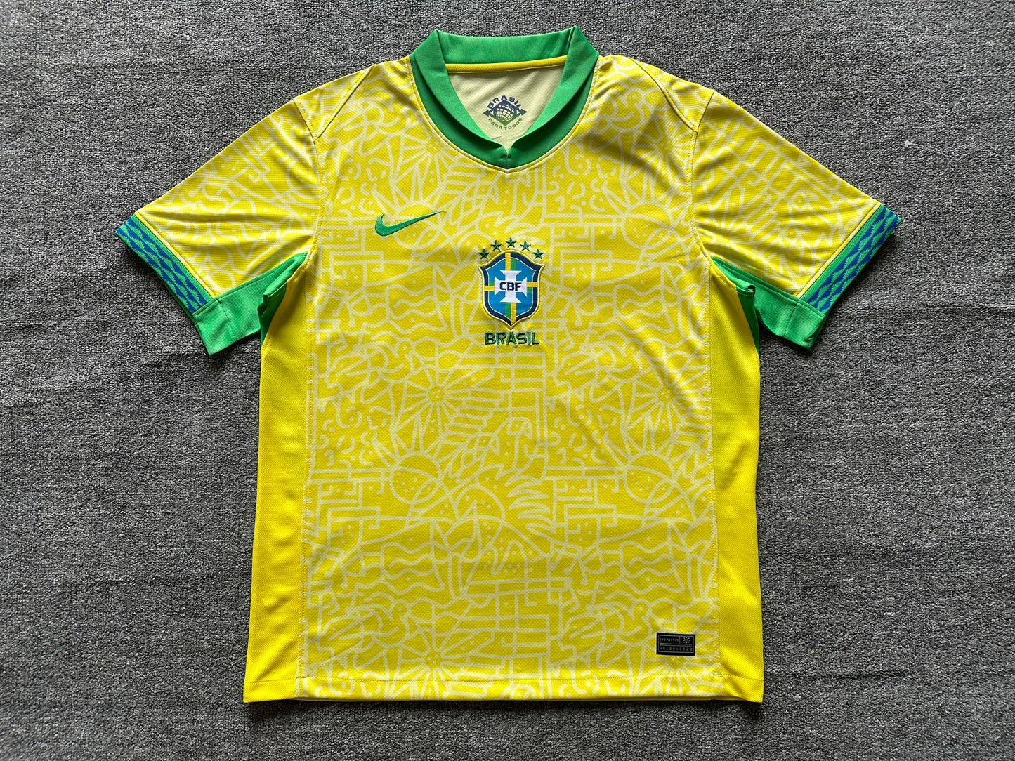 Brazil 2024 Home Jersey