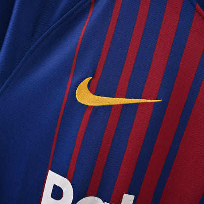 Barcelona 2017/2018 Home Jersey