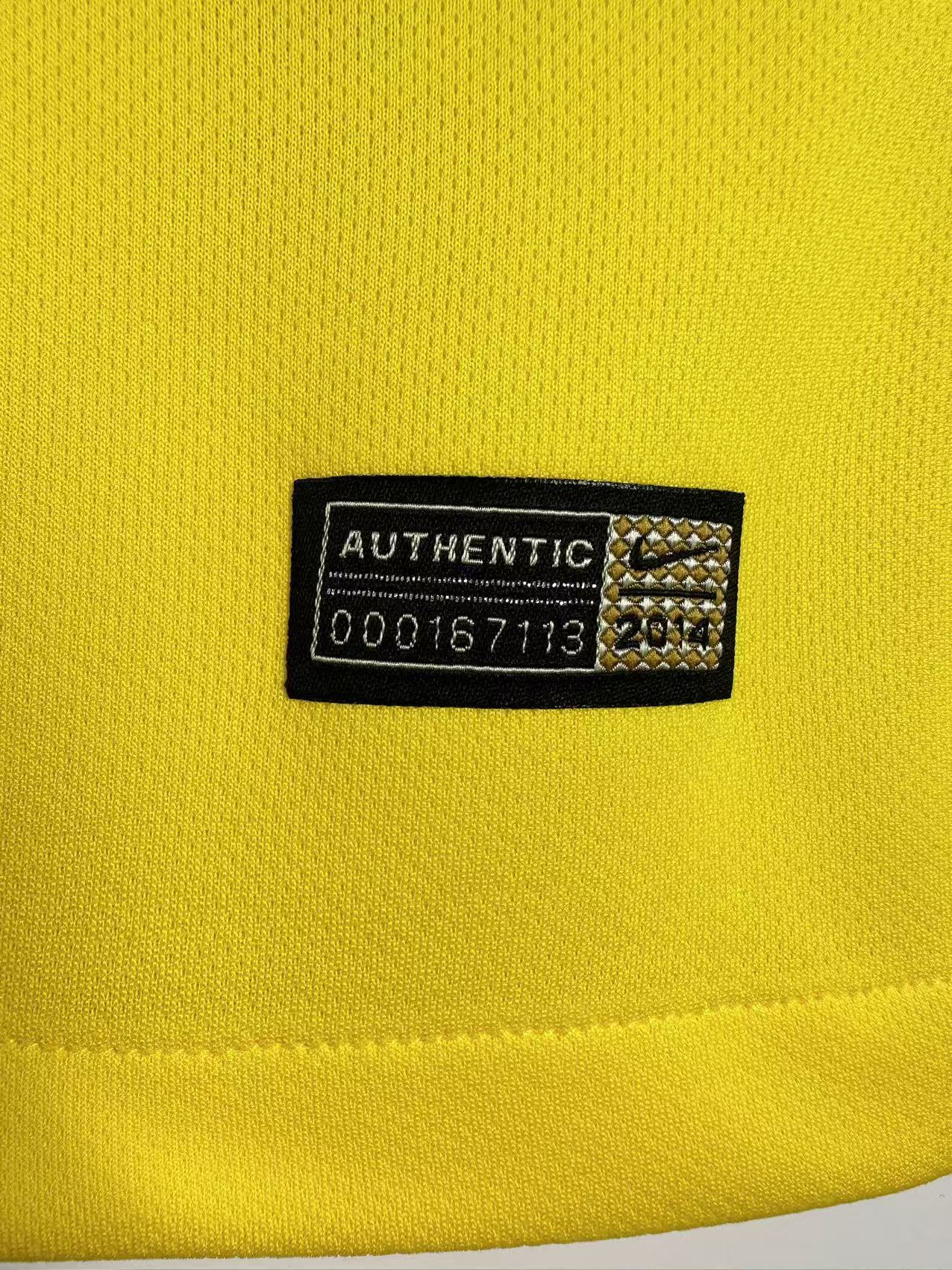 Brazil 2014 Home Jersey