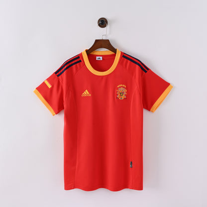 Spain 2002 Home Jersey