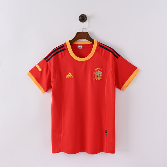 Spain 2002 Home Jersey