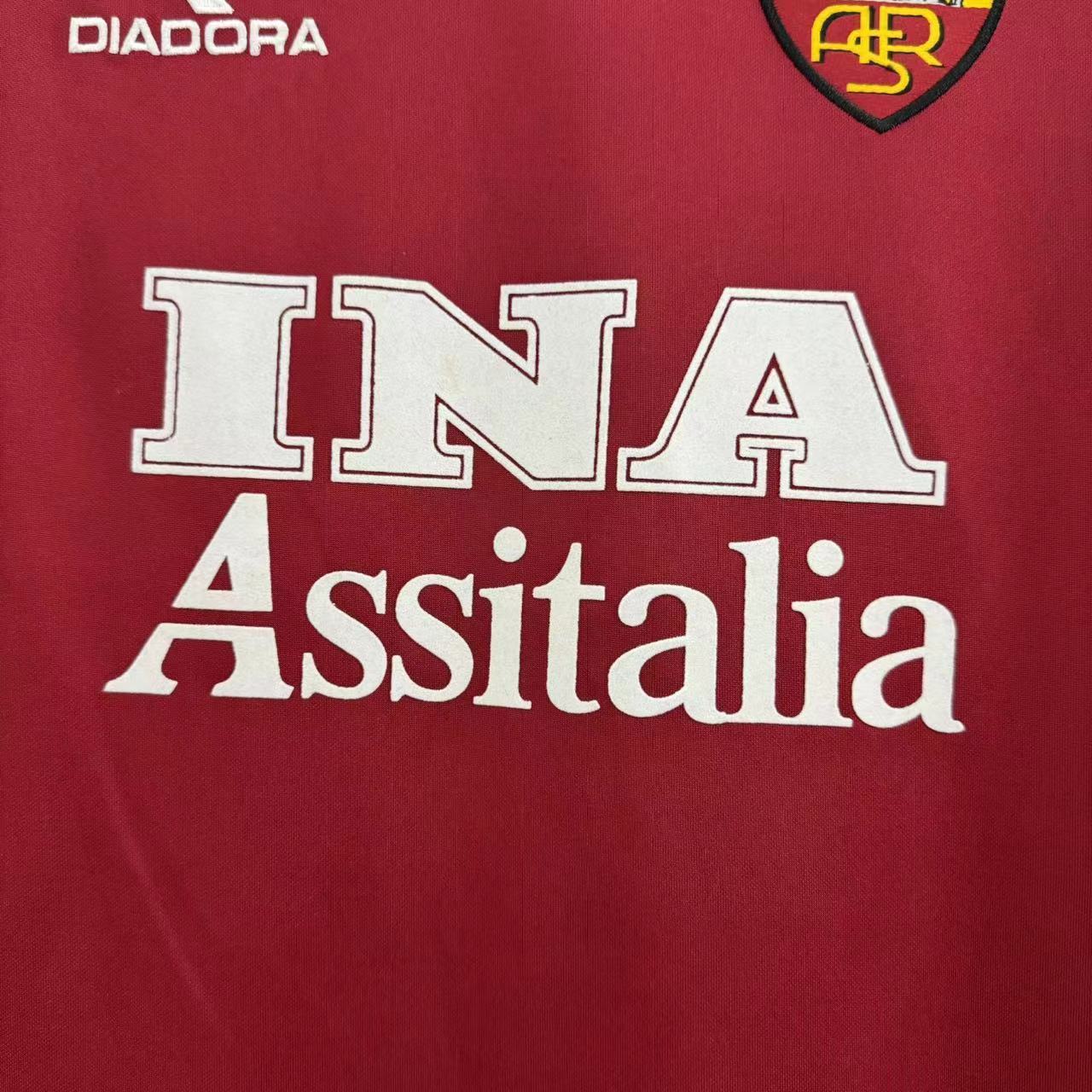 AS Roma 1998/1999 Home Jersey