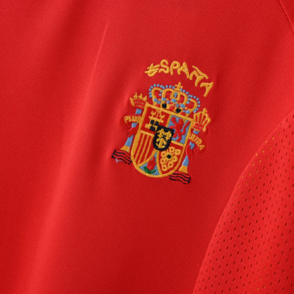 Spain 2002 Home Jersey