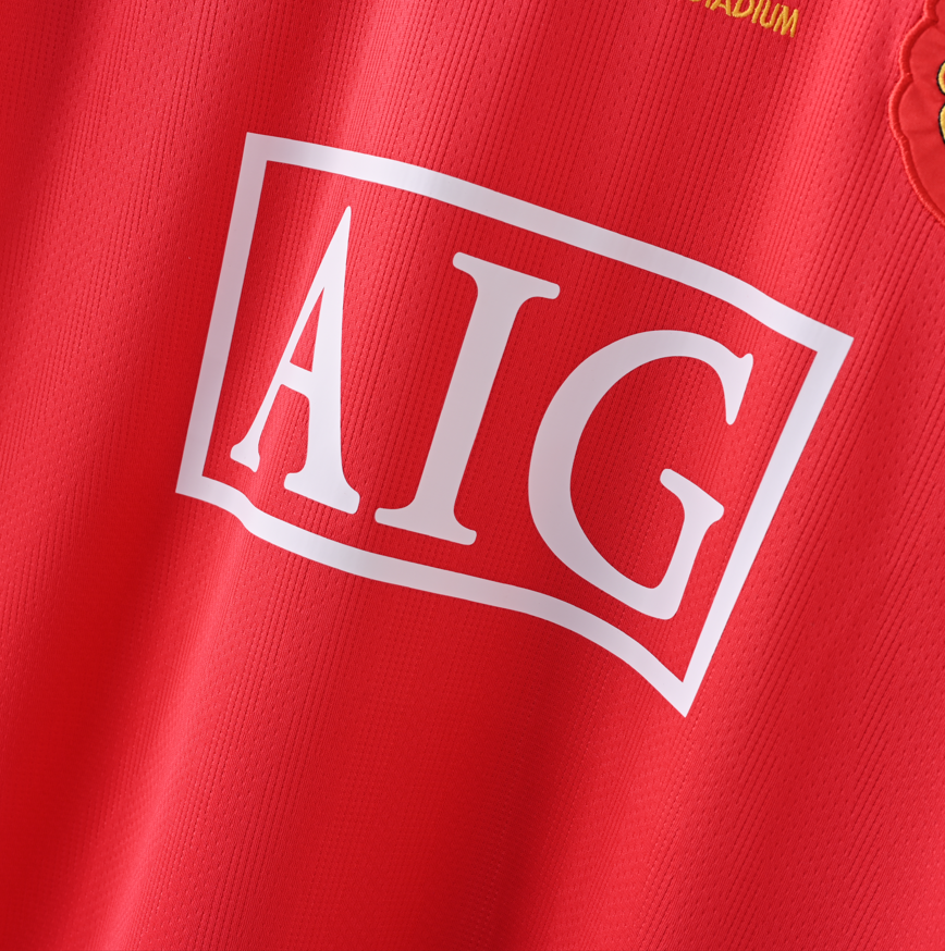 Manchester United 2007/2008 Home Jersey