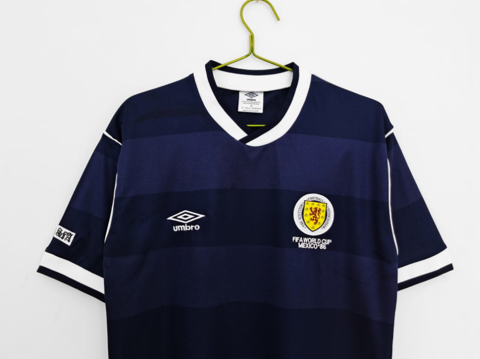 Scotland 1986 Home Jersey