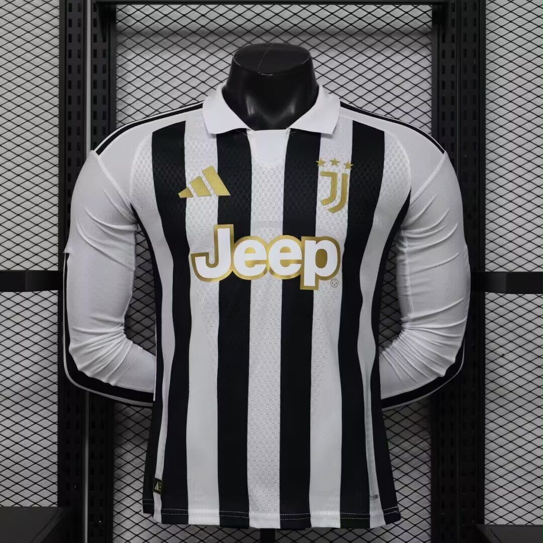 Juventus 2026/2027 Home Long Sleeve Jersey