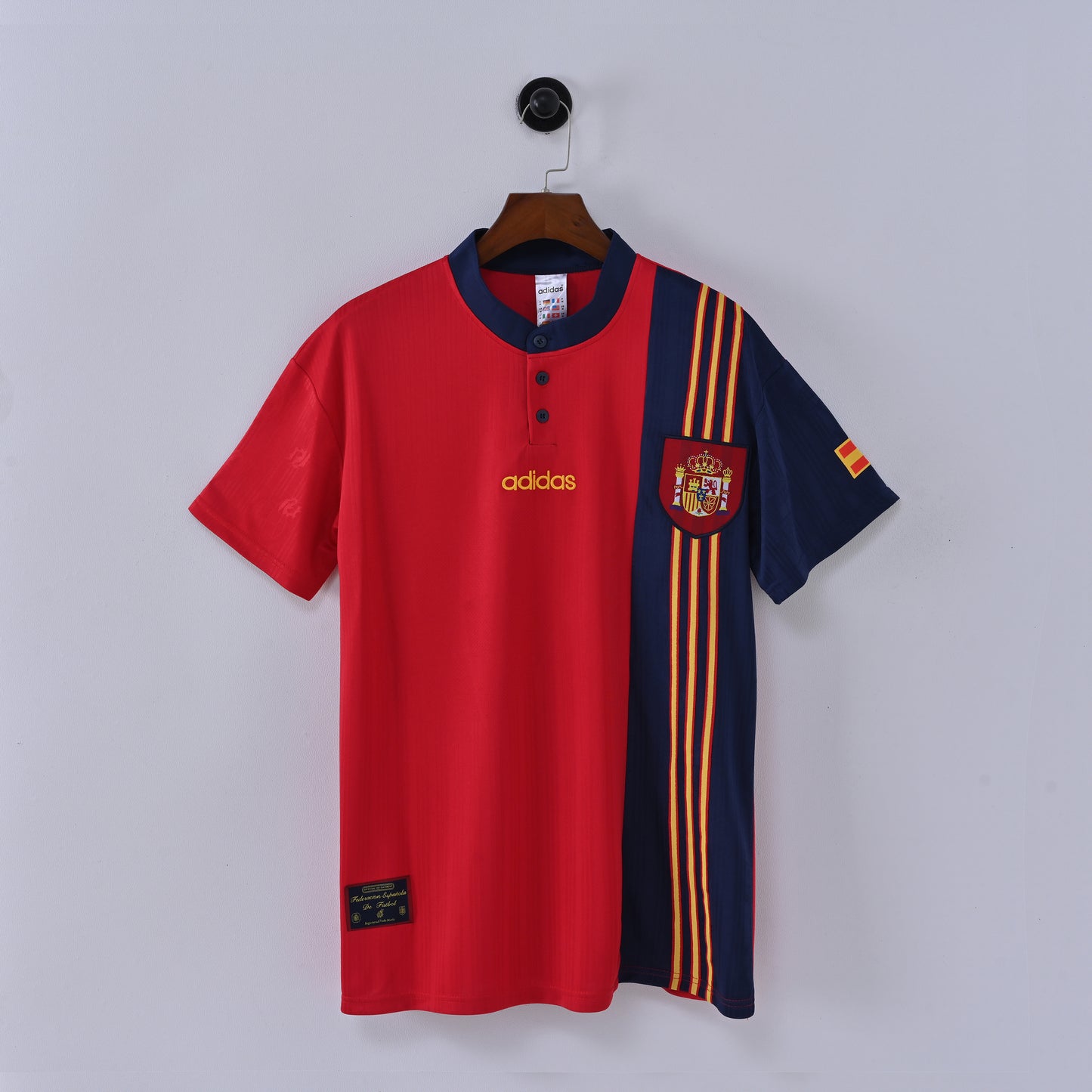 Spain 1996 Home Jersey