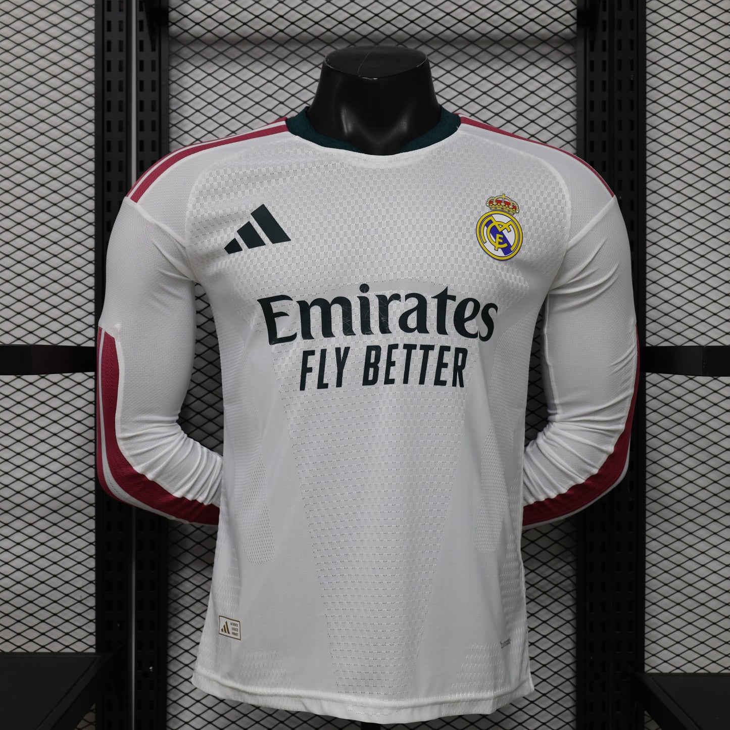 Real Madrid 2026/2027 Home Long Sleeve Jersey