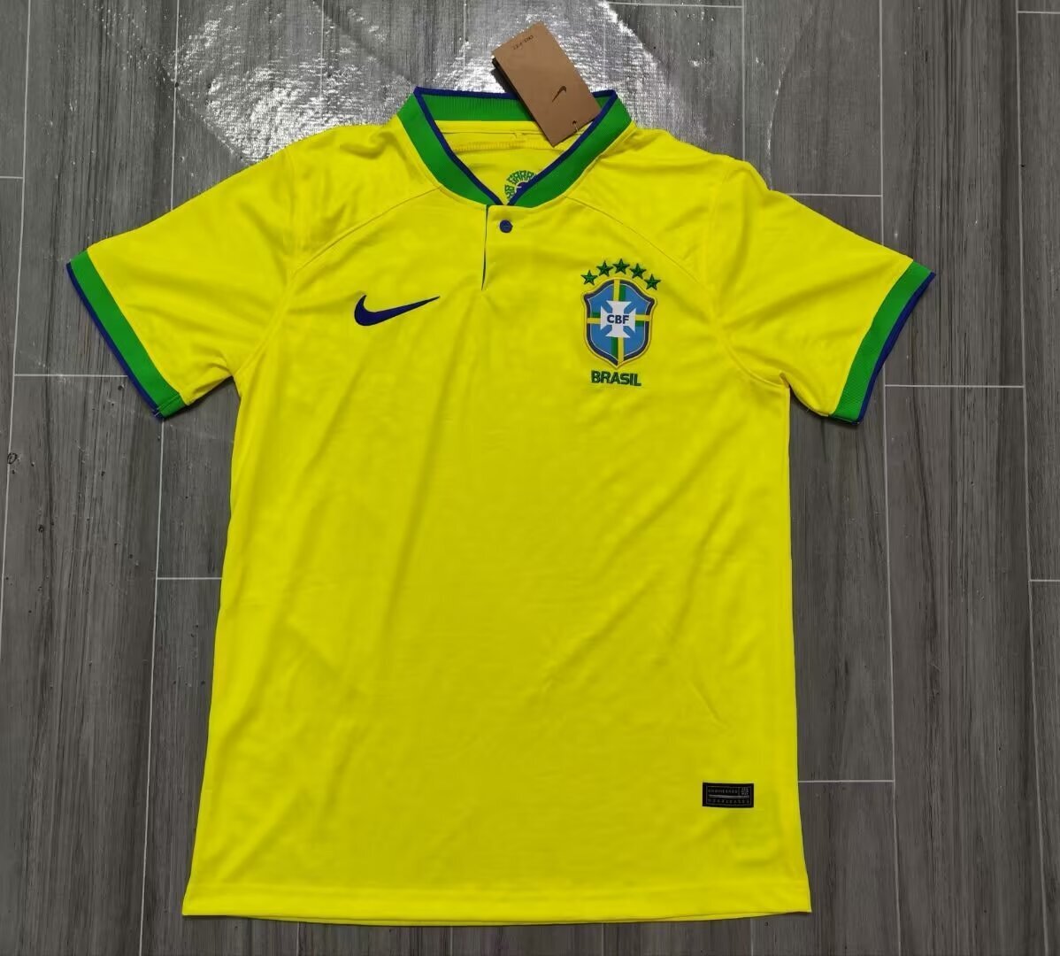 Brazil 2022 Home Jersey