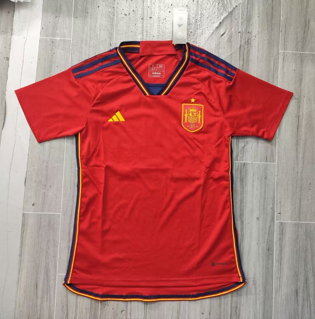 Spain 2022 Home Jersey