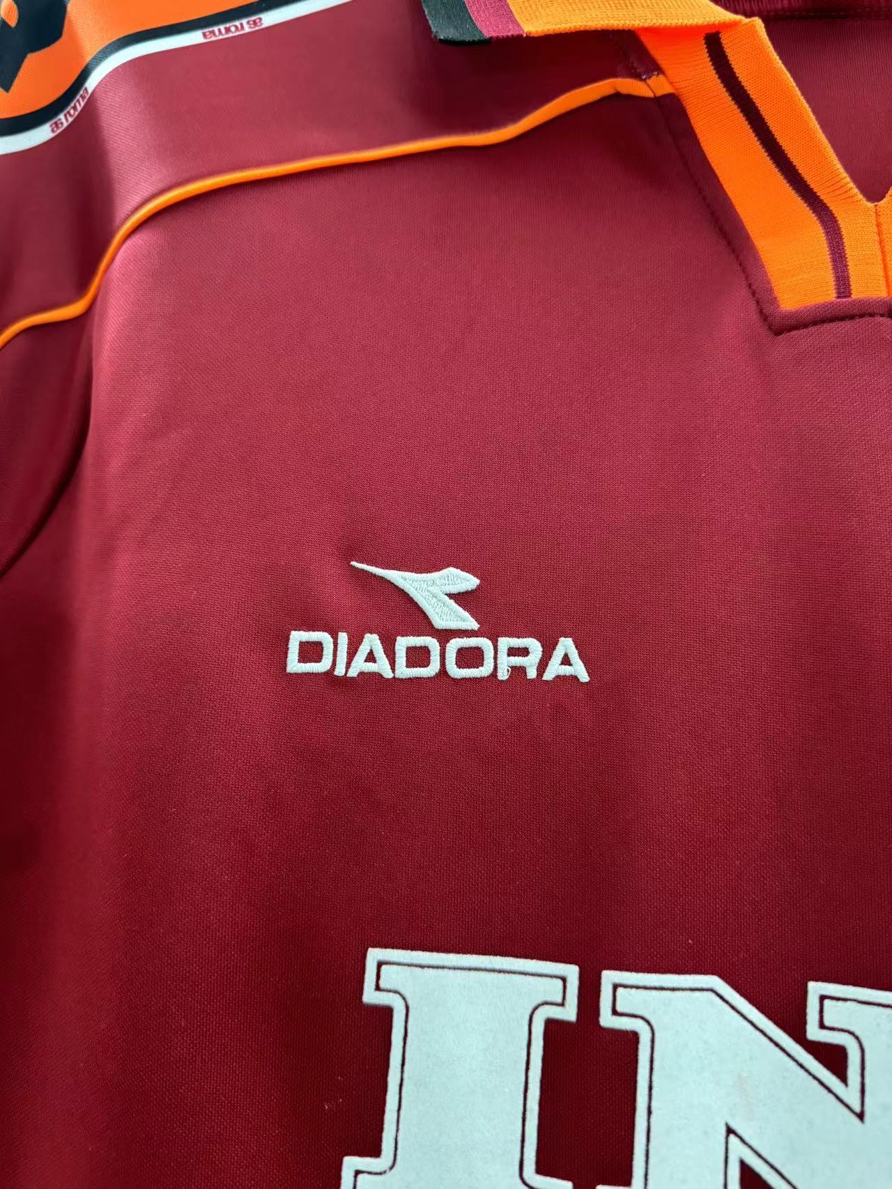 AS Roma 1998/1999 Home Jersey